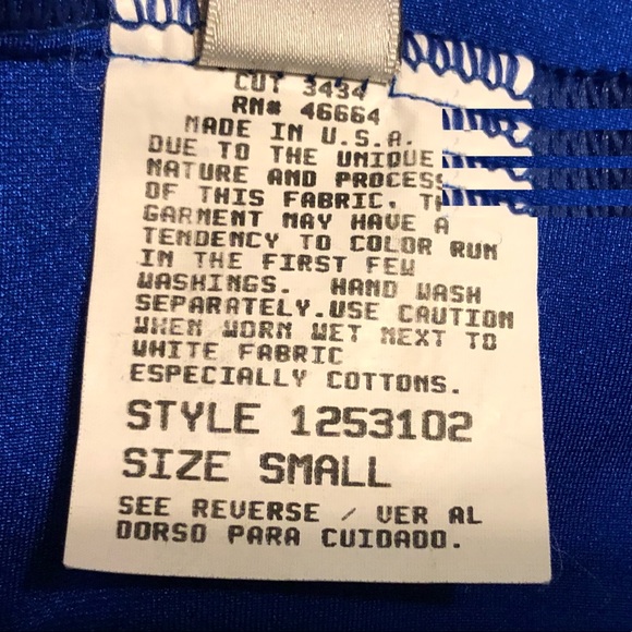 Athena Collection Dress Size S Royal Blue Stretchy Summer Colorful Casual Party - Picture 10 of 10